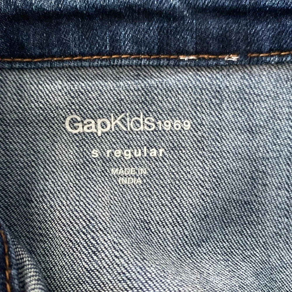 GAP Kids Denim Shirt Dress - Size Small Regular - EUC